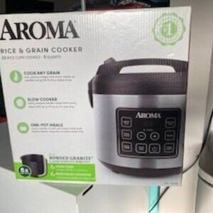 Aroma 20-cup Rice & Grain Cooker NWOT